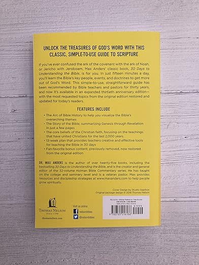 Max Anders 30 Days to Understanding the Bible