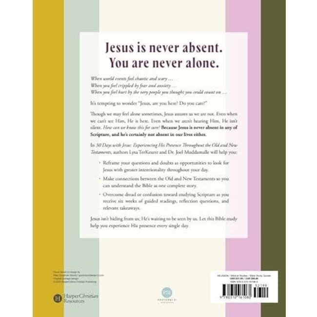 30 Days with Jesus Bible Study Guide: Experiencing His Presence throughout the Old and New Testaments