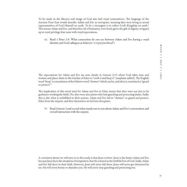 30 Days with Jesus Bible Study Guide: Experiencing His Presence throughout the Old and New Testaments