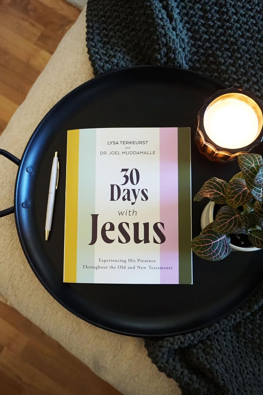 Dr. Joel Muddamalle/Lysa Terkeurst 30 Days with Jesus Bible Study Guide: Experiencing His Presence throughout the Old and New Testaments