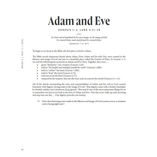 30 Days with Jesus Bible Study Guide: Experiencing His Presence throughout the Old and New Testaments