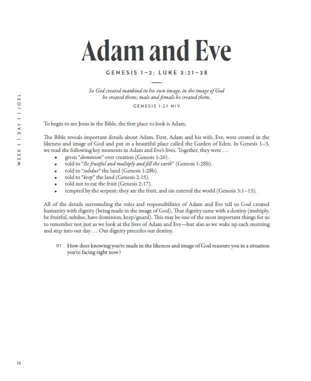 Dr. Joel Muddamalle/Lysa Terkeurst 30 Days with Jesus Bible Study Guide: Experiencing His Presence throughout the Old and New Testaments