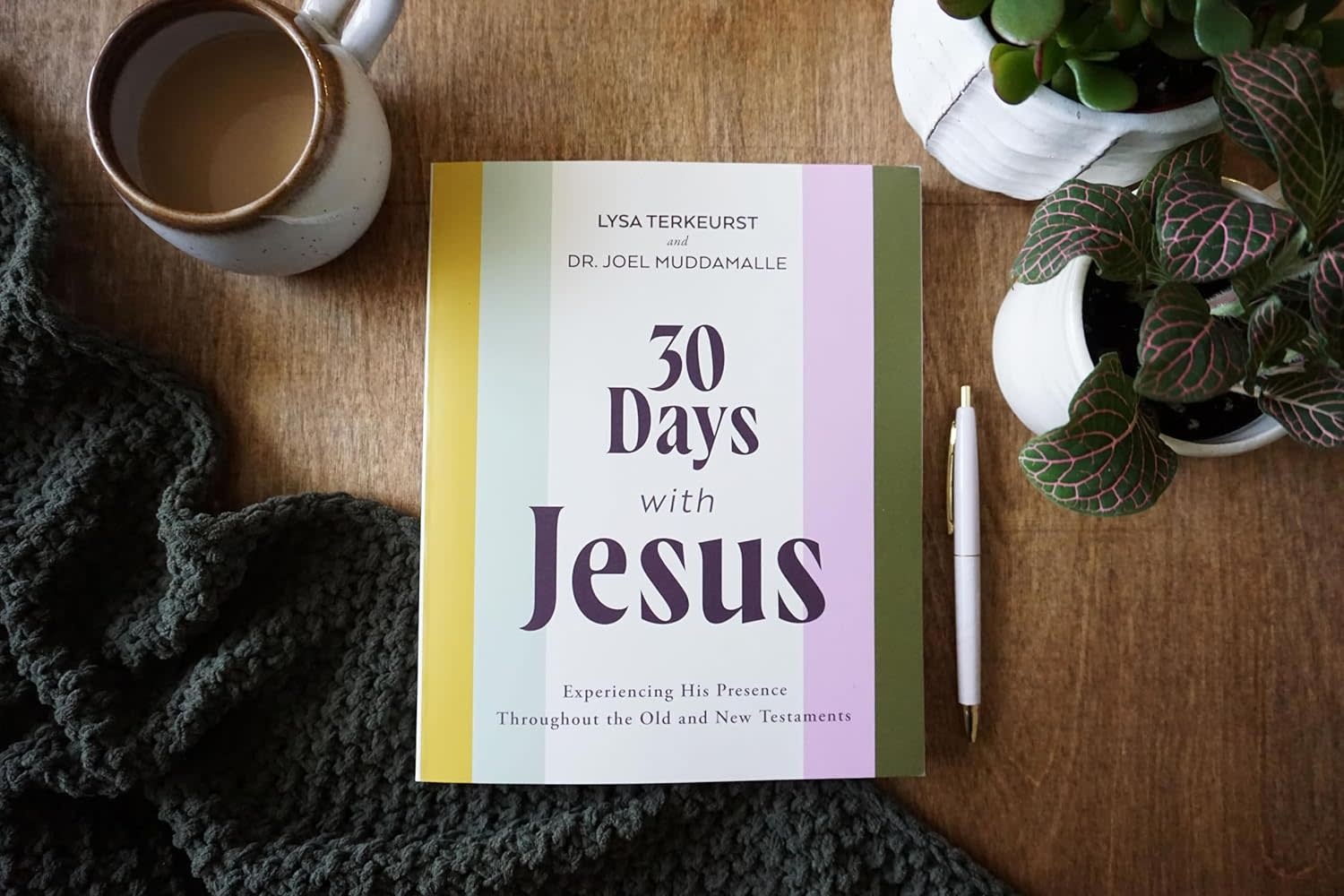 Dr. Joel Muddamalle/Lysa Terkeurst 30 Days with Jesus Bible Study Guide: Experiencing His Presence throughout the Old and New Testaments