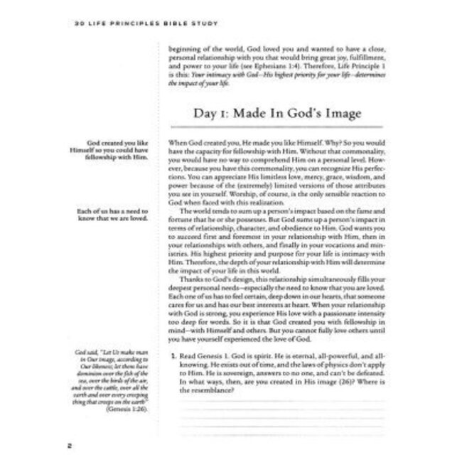 30 Life Principles Bible Study Updated Edition: A 90-Day Action Plan for Living These Principles