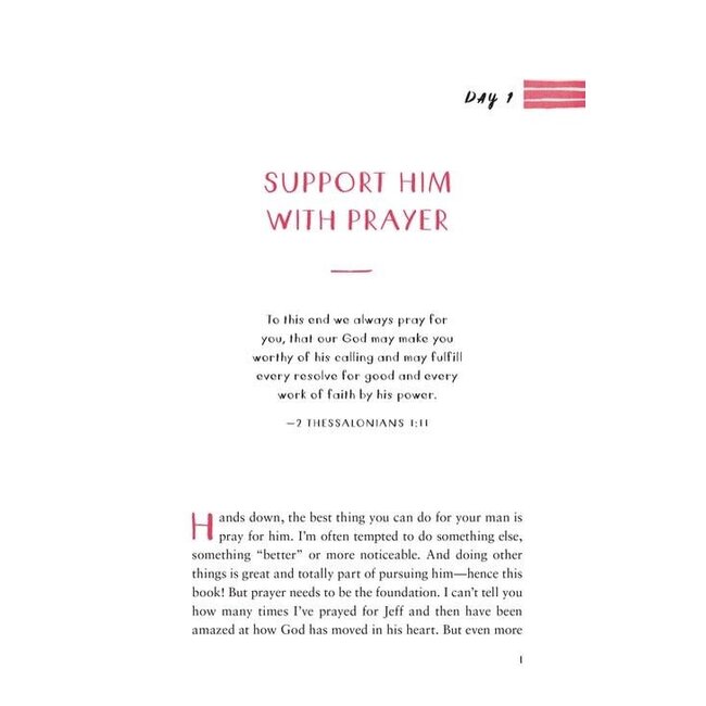 31 Ways to Show Him What Love Is: One Month to a More Life-Giving Relationship