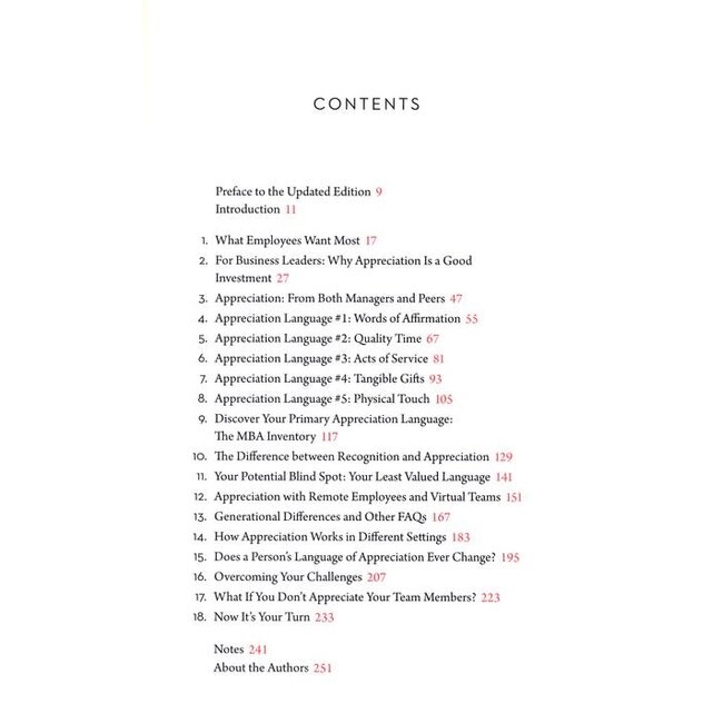 The 5 Languages of Appreciation in the Workplace: Empowering Organizations by Encouraging People