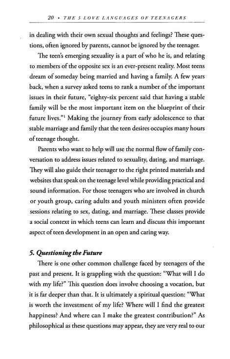 Gary Chapman The 5 Love Languages of Teenagers: The Secret to Loving Teens Effectively