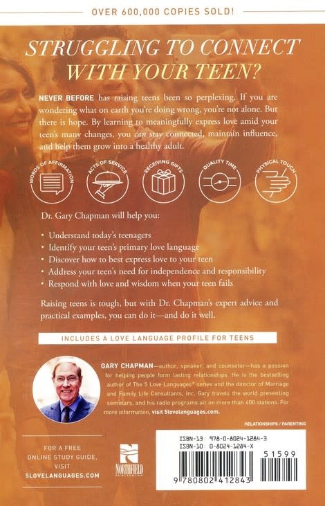 Gary Chapman The 5 Love Languages of Teenagers: The Secret to Loving Teens Effectively