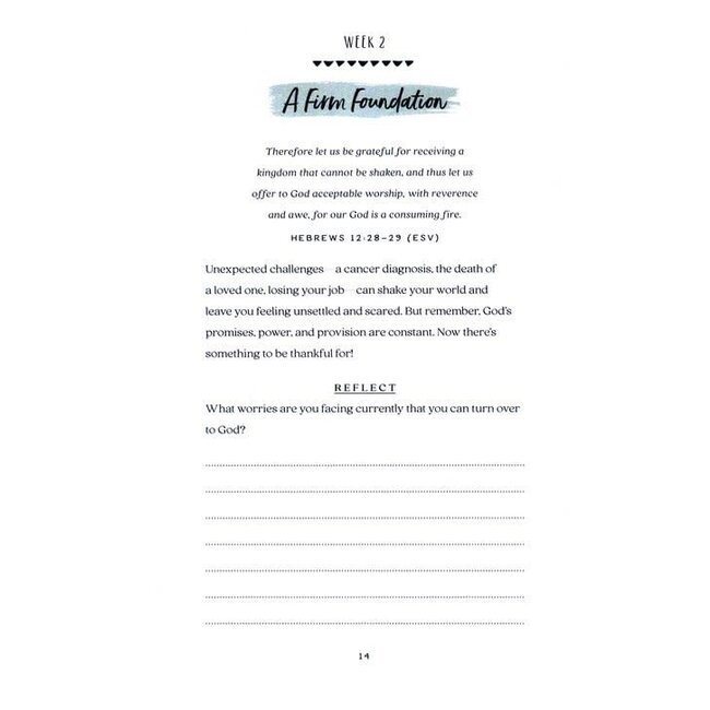 52 Weeks of Resilience: A One-Year Journal to Bounce Back from Worry and Rediscover Peace