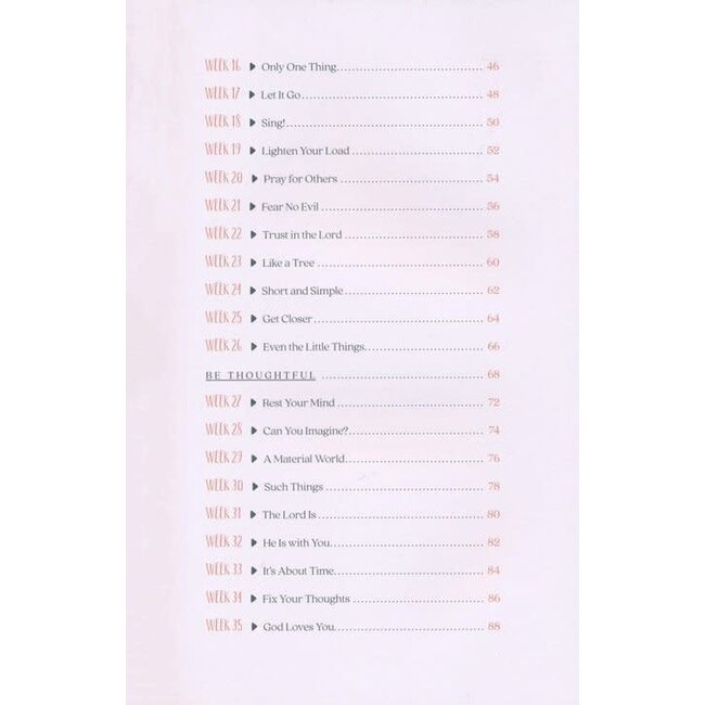 52 Weeks of Resilience: A One-Year Journal to Bounce Back from Worry and Rediscover Peace