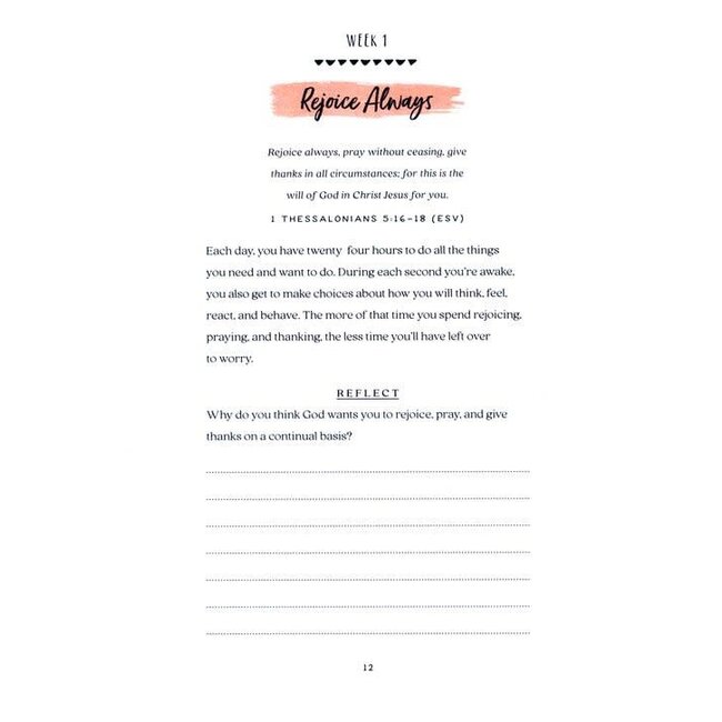 52 Weeks of Resilience: A One-Year Journal to Bounce Back from Worry and Rediscover Peace