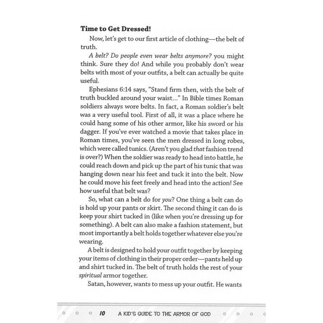 A Kid's Guide To The Armor Of God