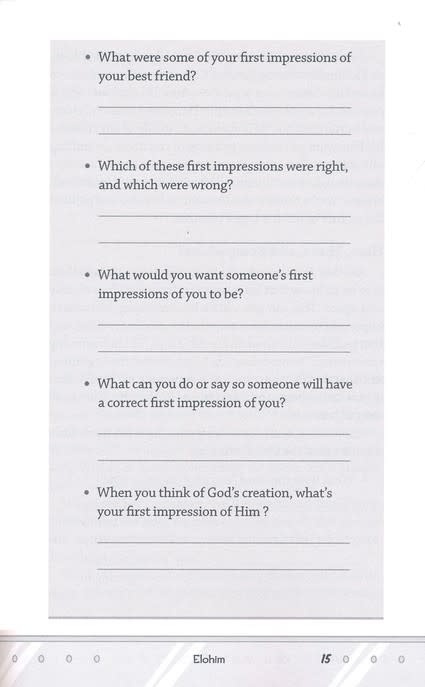 Tony Evans A Kid's Guide To The Names Of God