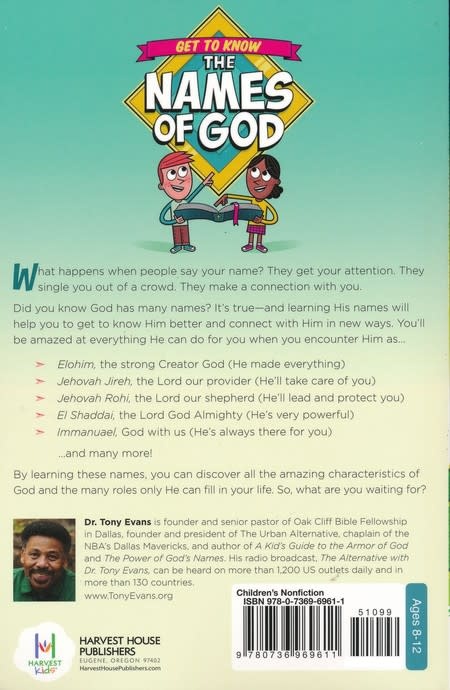 Tony Evans A Kid's Guide To The Names Of God