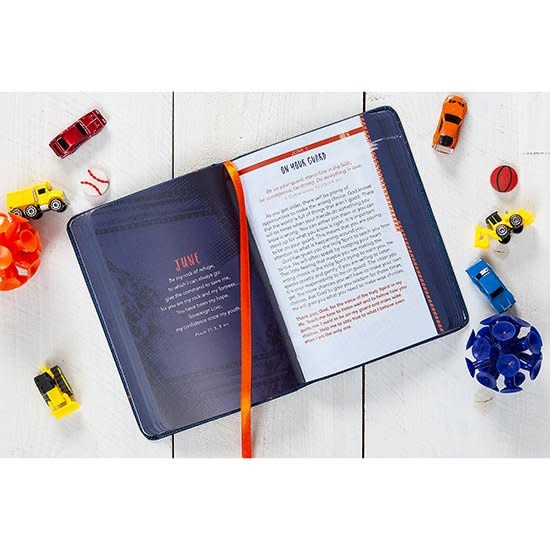A Little God Time for Boys Faux Leather Gift Edition
