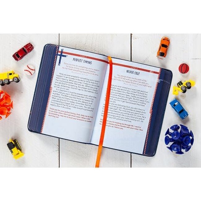 A Little God Time for Boys Faux Leather Gift Edition