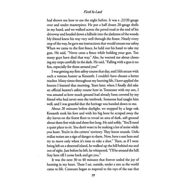 A Look at Life from a Deer Stand: Hunting for the Meaning of Life