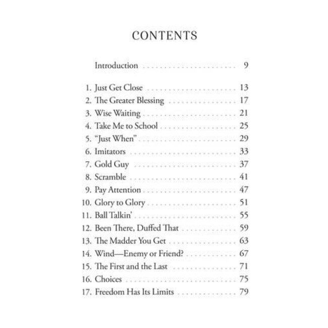 A Look at Life from the Fairway: A Devotional