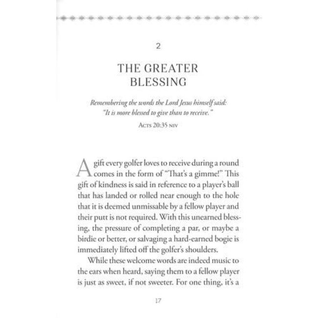 A Look at Life from the Fairway: A Devotional