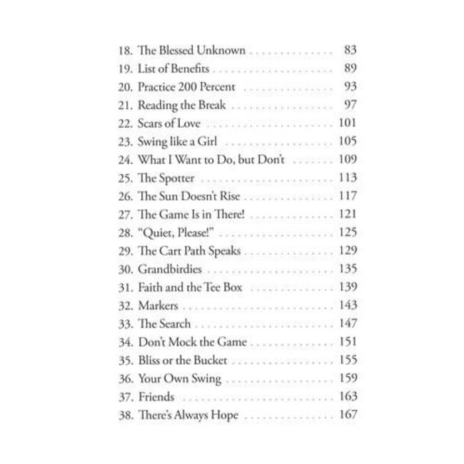 A Look at Life from the Fairway: A Devotional