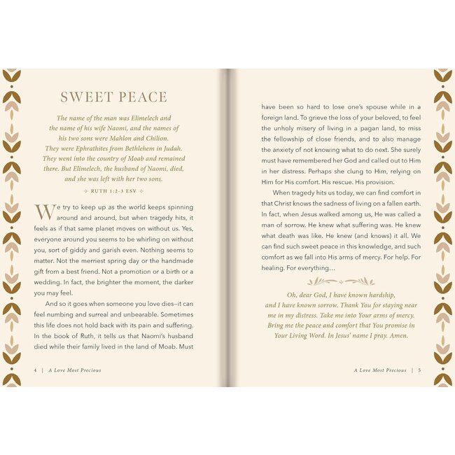 A Love Most Precious: 90 Devotions on the Book of Ruth