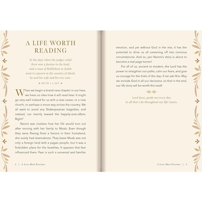 A Love Most Precious: 90 Devotions on the Book of Ruth