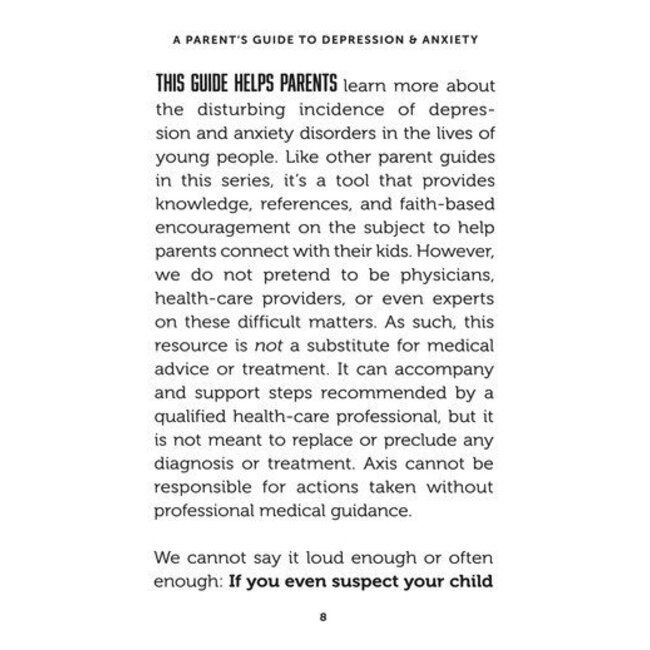 A Parent’s Guide to Depression & Anxiety