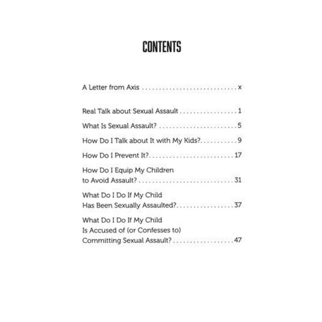 A Parent’s Guide to Sexual Assault