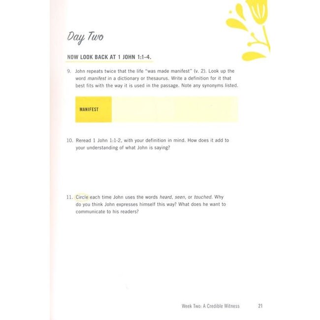 Abide - Bible Study Book with Video Access: A Study of 1, 2, and 3 John