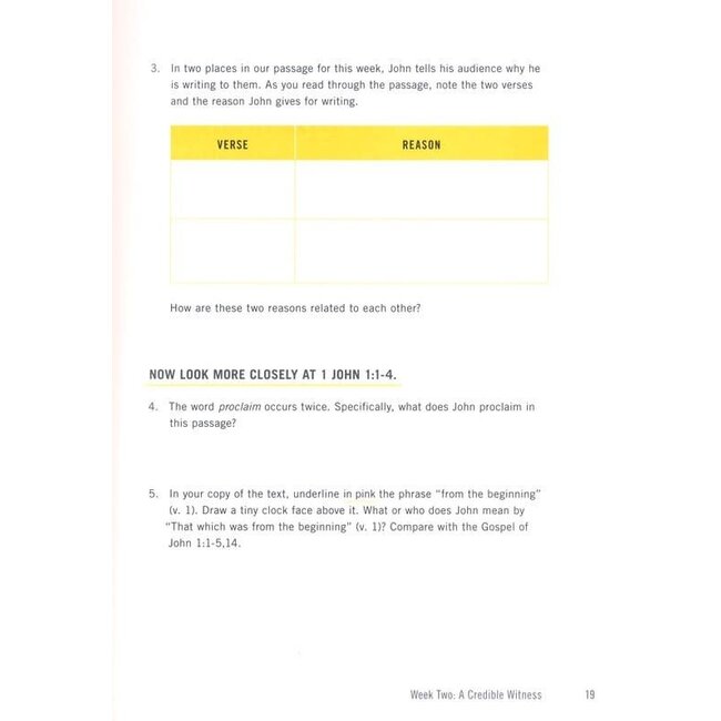 Abide - Bible Study Book with Video Access: A Study of 1, 2, and 3 John