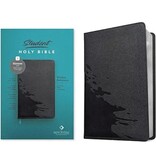 NLT Student Bible, Thinline Reference, Filament-Enabled Edition, LeatherLike, Overflow Black, Red Letter