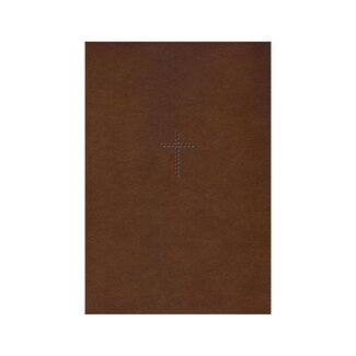 NIV Quest Study Bible, Large Print, Leathersoft, Brown