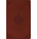 ESV Large Print Value Thinline Bible - Tan Ornament