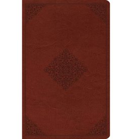 ESV Large Print Value Thinline Bible - Tan Ornament