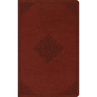 ESV Large Print Value Thinline Bible - Tan Ornament