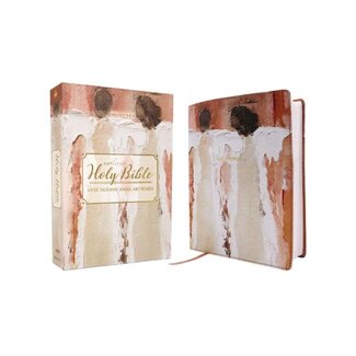 Amplified Holy Bible, Anne Neilson Angel Art Series, Leathersoft, Blush
