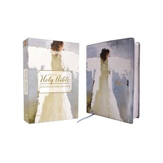 Amplified Holy Bible, Anne Neilson Angel Art Series, Leathersoft, Blue