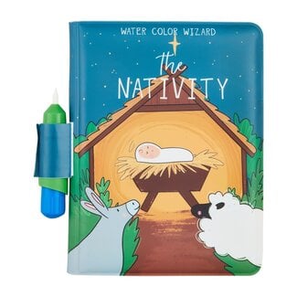 Nativity Watercolor Wizard Book