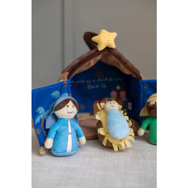 Musical Nativity Plush Set