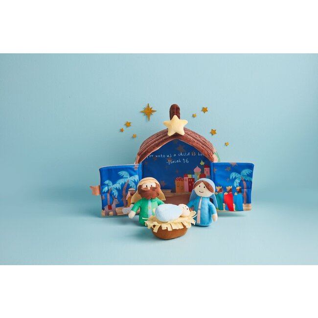 Musical Nativity Plush Set