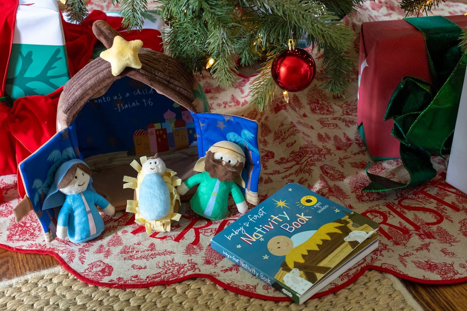 Musical Nativity Plush Set