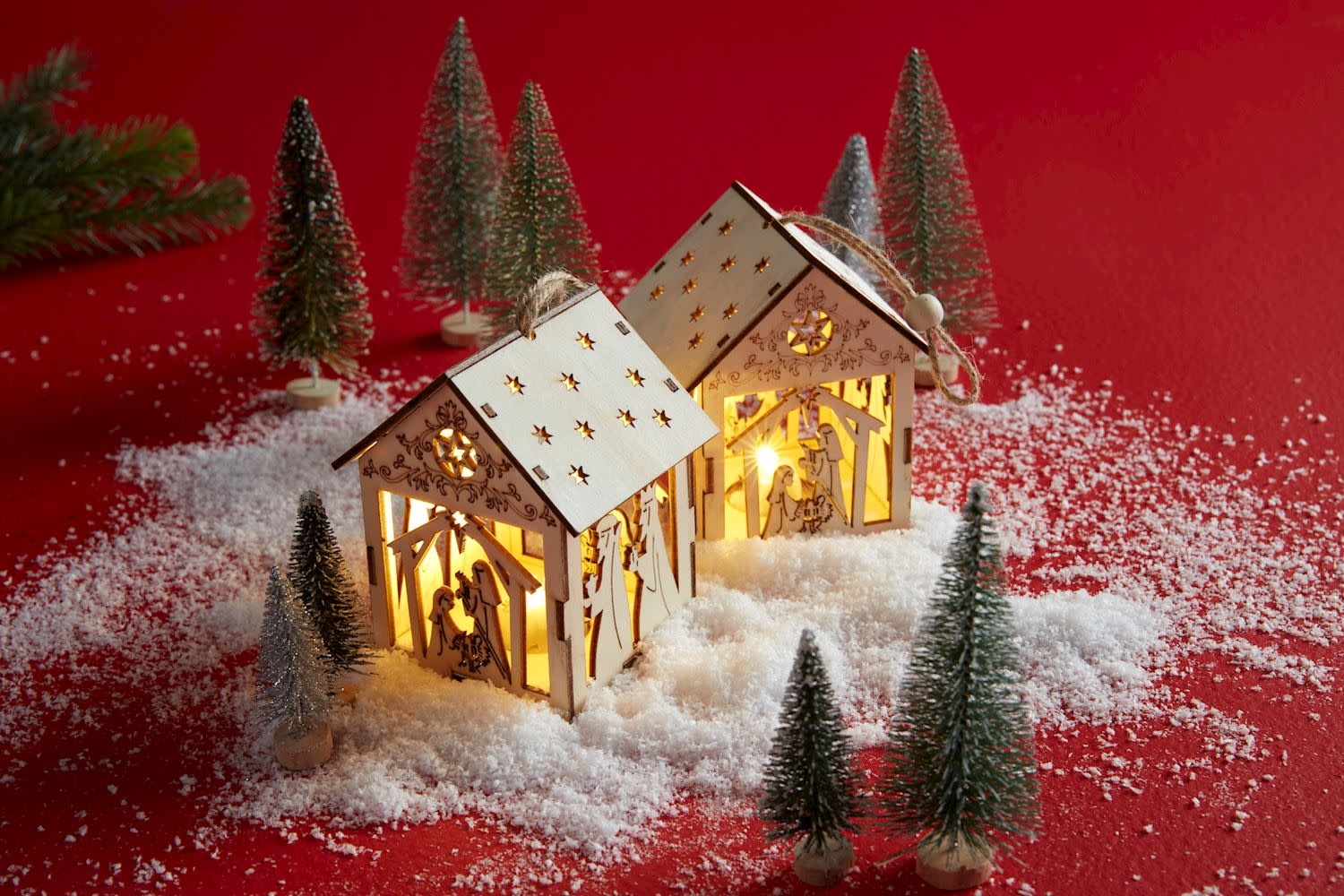 Color-Me Light Up Nativity Ornament