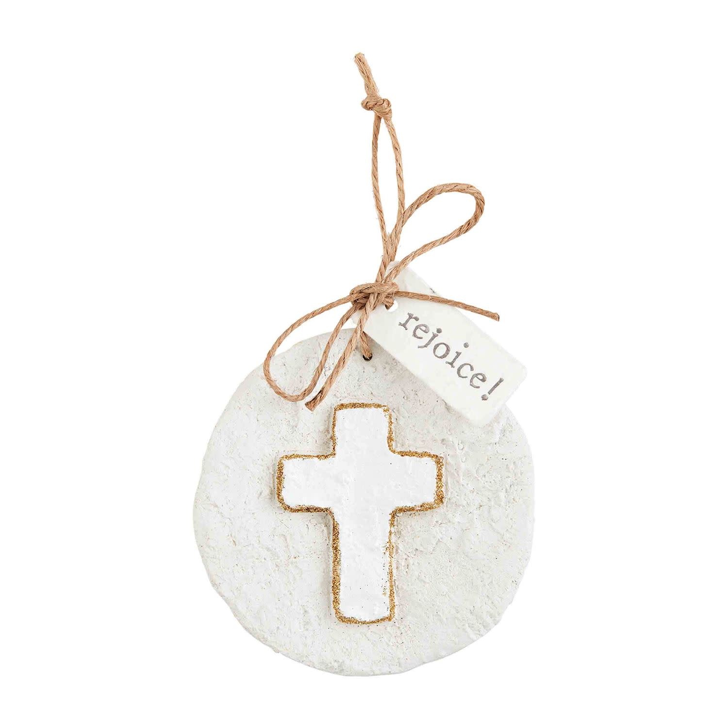Glitter Paper Mache Ornament -