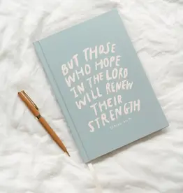 Hardcover Journal: But Those Who Wait