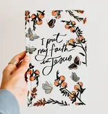 Hardcover Journal: I Put My Faith In Jesus