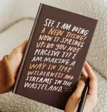 Hardcover Journal: See I Am Doing A New Thing