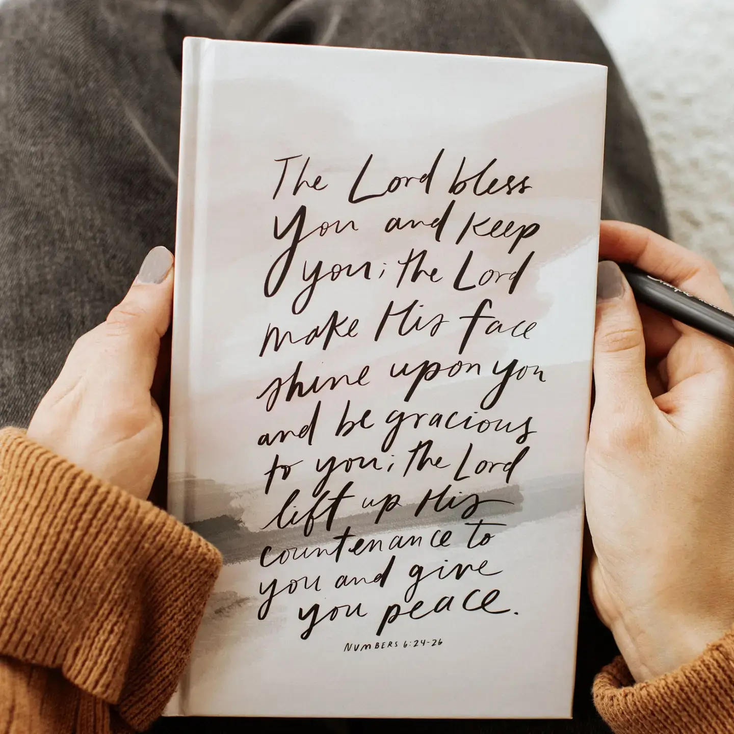 Hardcover Journal: The Lord Bless You