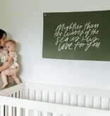 Small Canvas Banner: Mightier