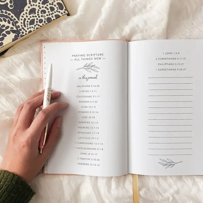 All Things New - Praying Scripture Journal
