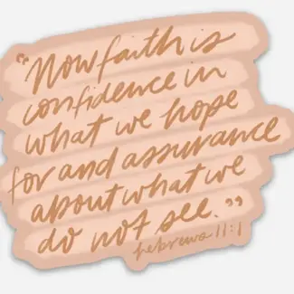 Hope + Assurance Sticker